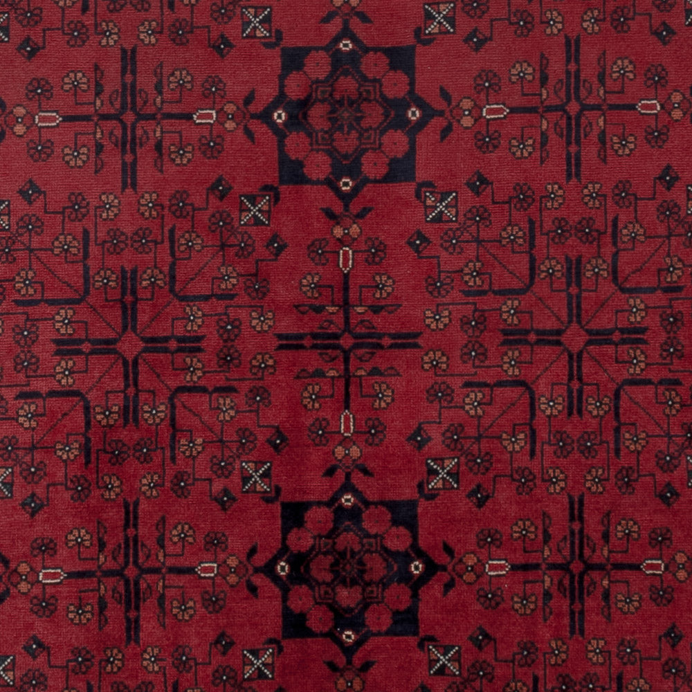 Afghan Rug - Royal - 197 x 151 cm - red