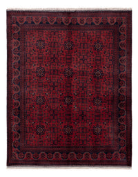 Afghan Rug - Royal - 191 x 151 cm - red