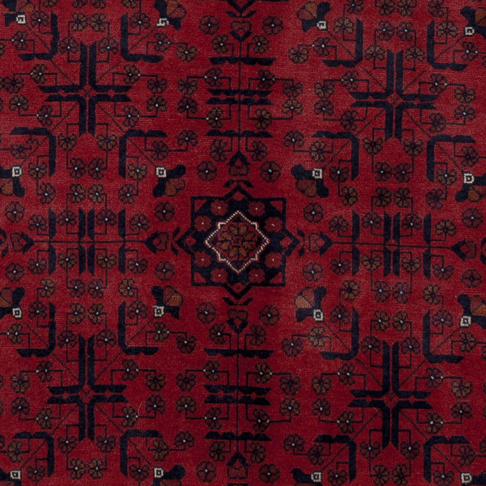 Afghan Rug - Royal - 191 x 151 cm - red