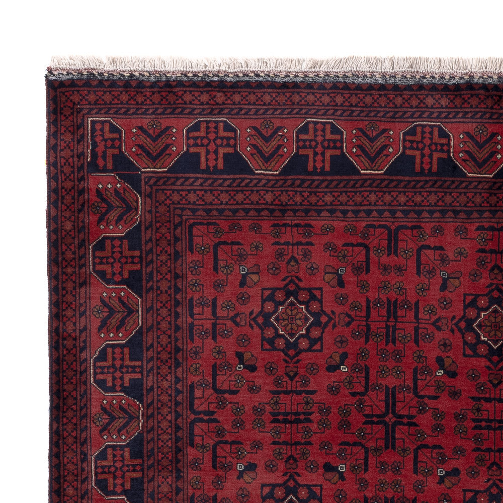 Afghan Rug - Royal - 191 x 151 cm - red