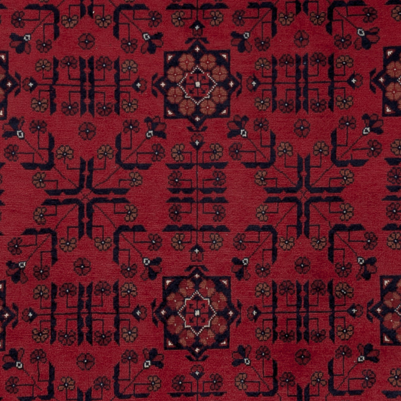 Afghan Rug - Royal - 189 x 149 cm - red