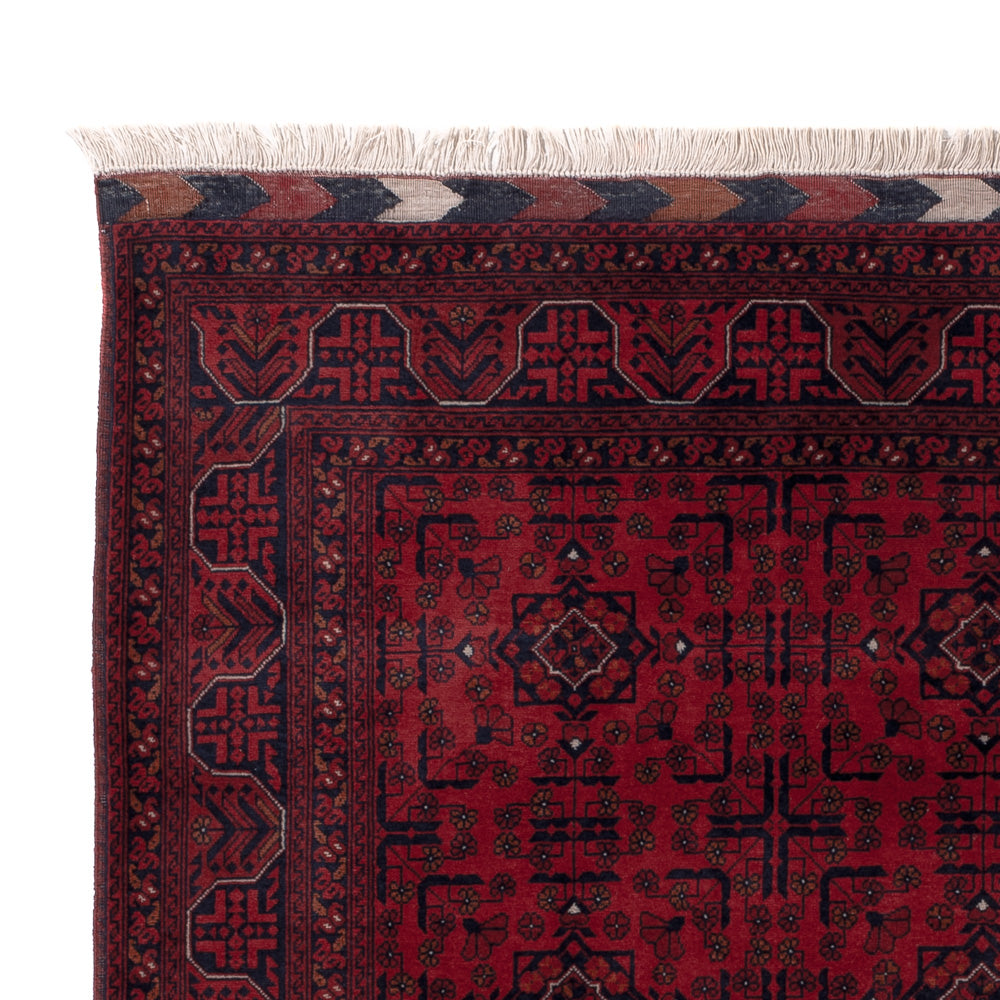 Afghan Rug - Royal - 197 x 149 cm - red