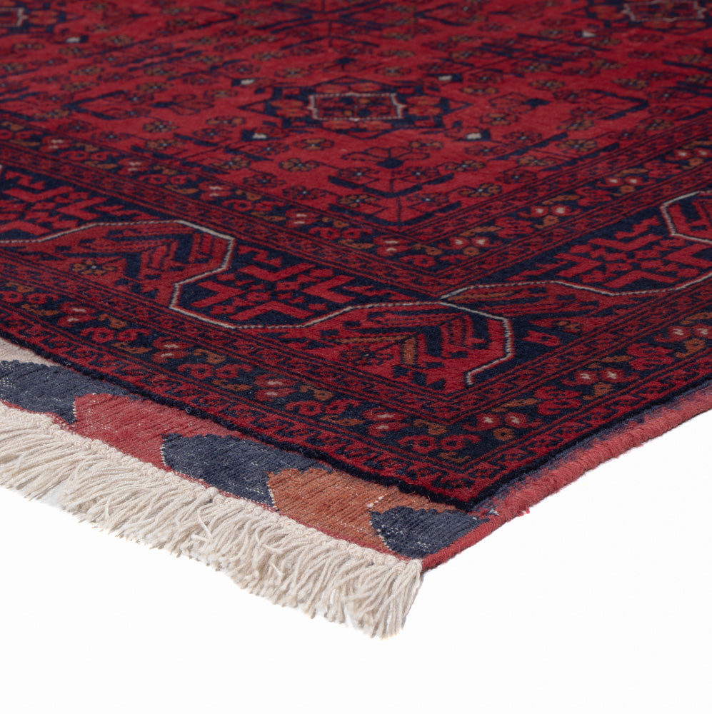 Afghan Rug - Royal - 197 x 149 cm - red