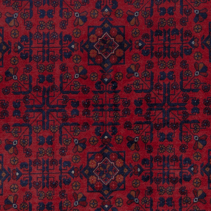 Afghan Rug - Royal - 203 x 147 cm - red