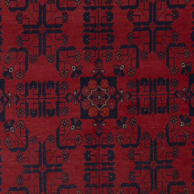 Afghan Rug - Kunduz - 221 x 174 cm - red