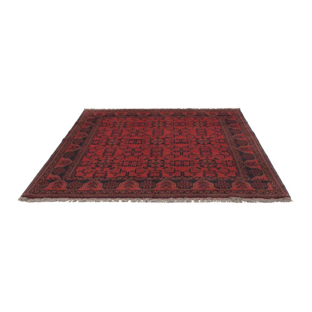 Afghan Rug - Kunduz - 221 x 174 cm - red