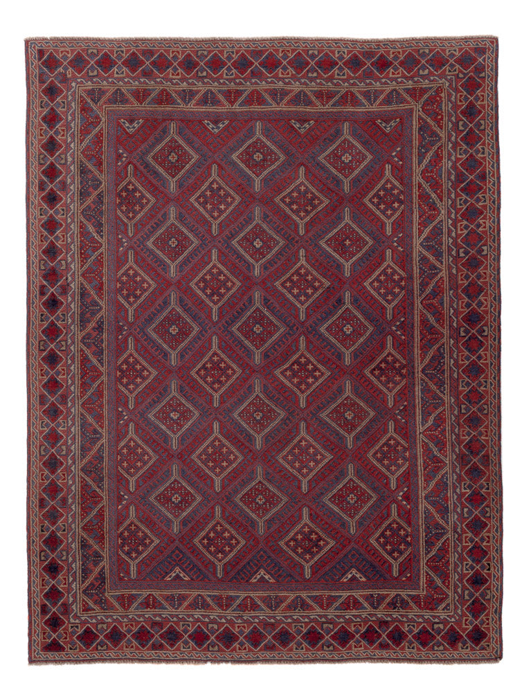 Kelim Rug - Oriental - 206 x 151 cm - multicolored