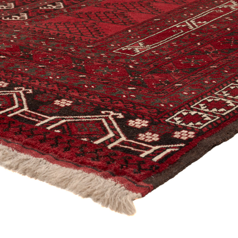 Afghan Rug - Kunduz - 222 x 150 cm - red