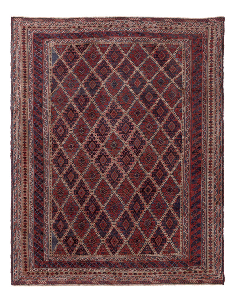 Kelim Rug - Oriental - 194 x 150 cm - multicolored