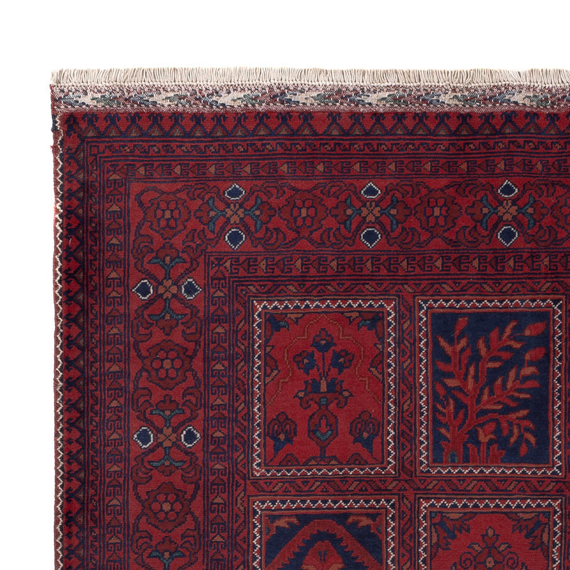 Afghan Rug - Kunduz - 201 x 152 cm - red
