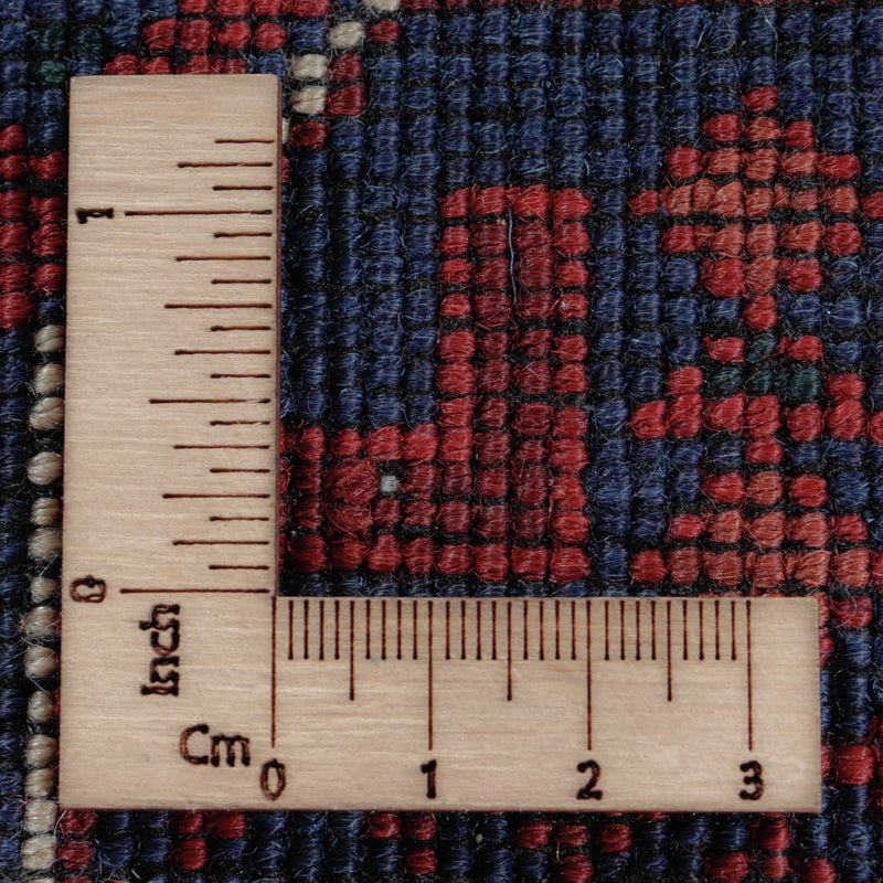 Afghan Rug - Kunduz - 196 x 154 cm - red