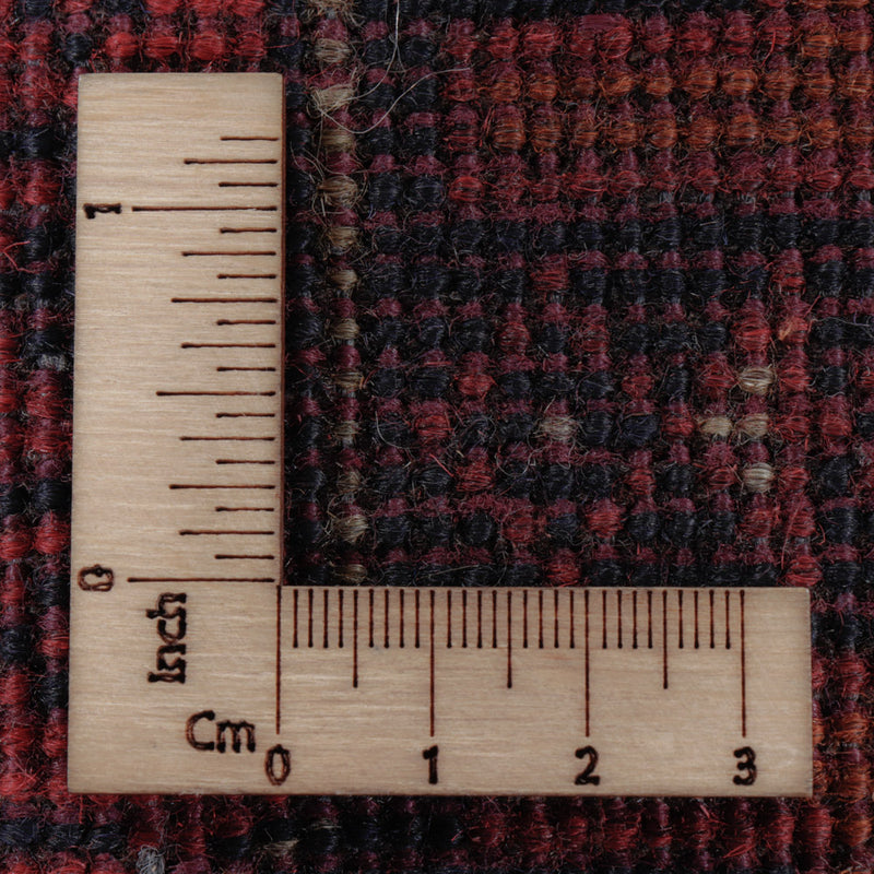 Afghan Rug - Kunduz - 197 x 154 cm - red