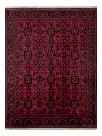 Afghan Rug - Royal - 193 x 149 cm - red
