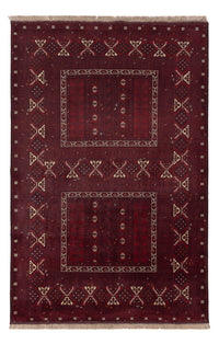 Afghan Rug - 249 x 160 cm - red