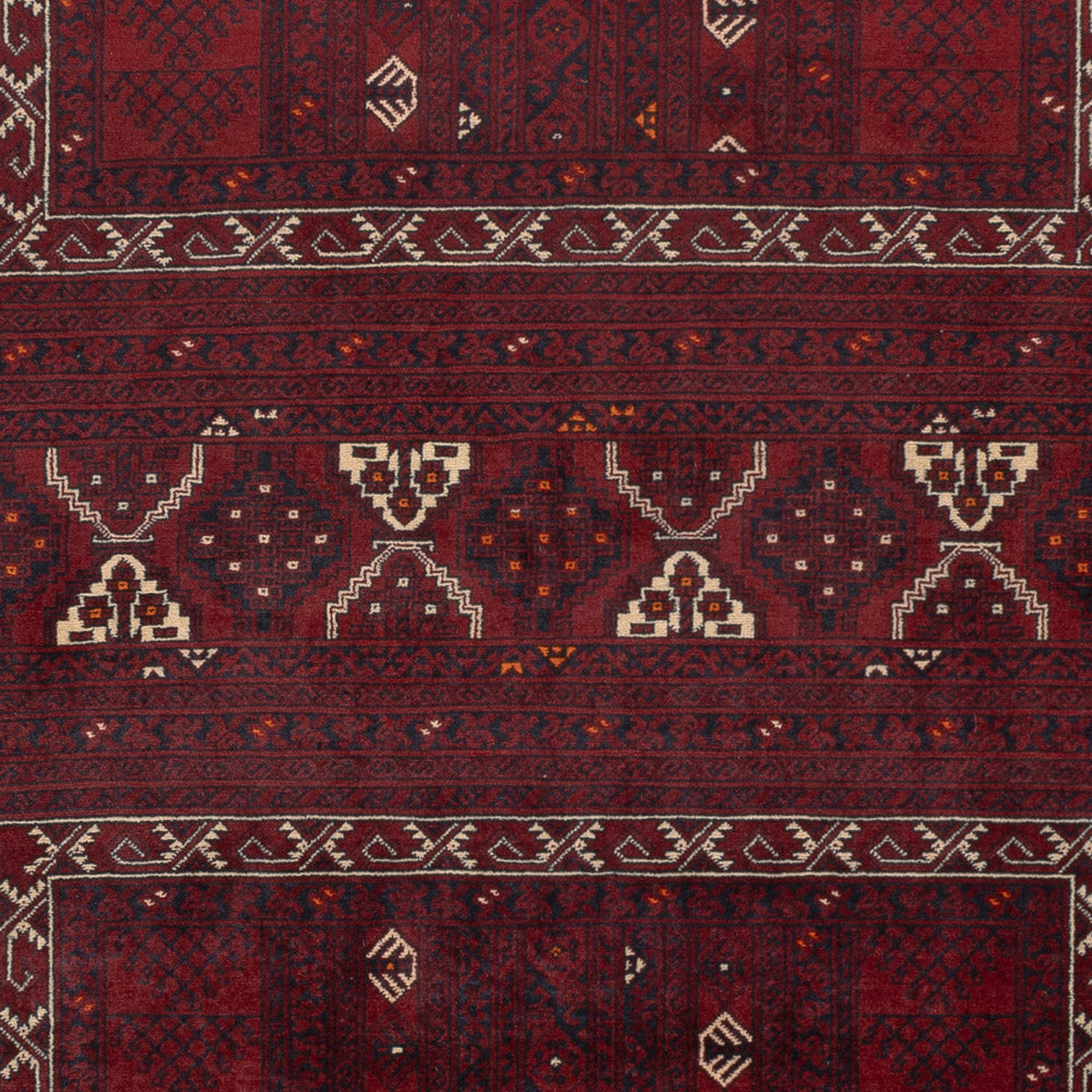Afghan Rug - 249 x 160 cm - red