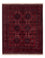 Afghan Rug - Royal - 187 x 150 cm - red