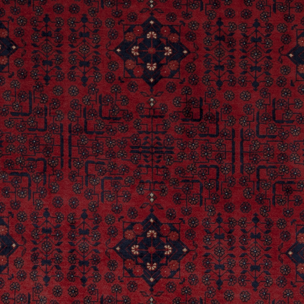 Afghan Rug - Royal - 196 x 151 cm - red