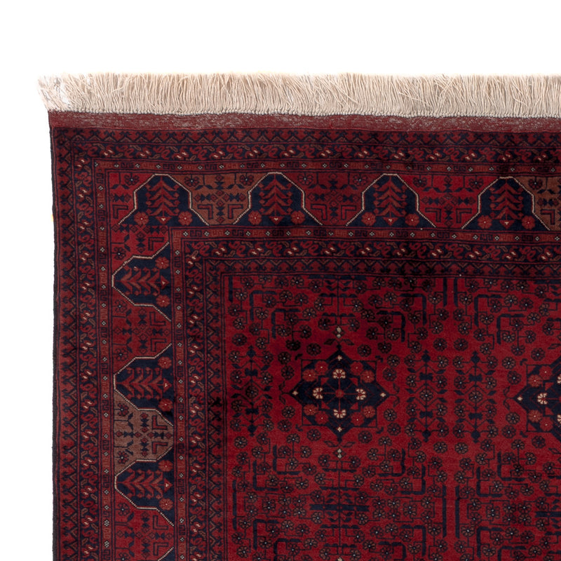 Afghan Rug - Royal - 196 x 151 cm - red
