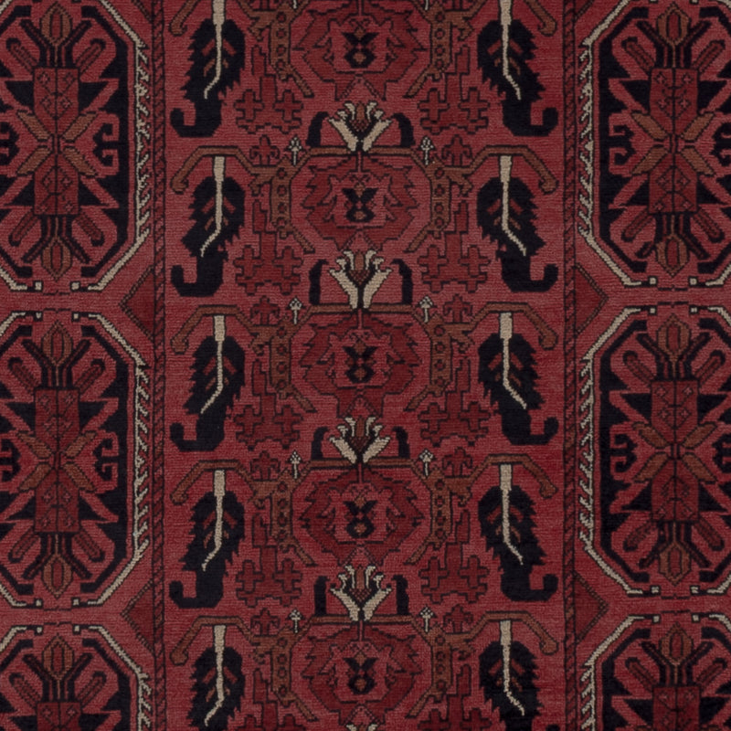 Afghan Rug - Royal - 196 x 149 cm - red