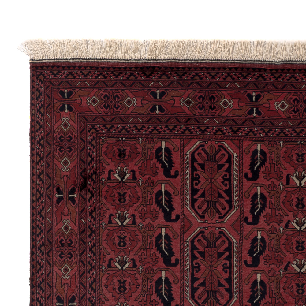 Afghan Rug - Royal - 196 x 149 cm - red