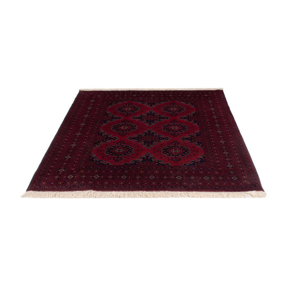 Afghan Rug - Royal - 196 x 154 cm - red