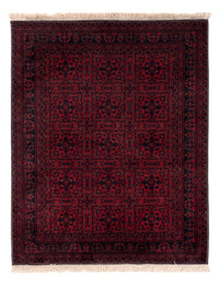 Afghan Rug - Royal - 187 x 146 cm - red