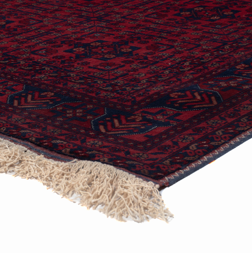 Afghan Rug - Royal - 187 x 146 cm - red