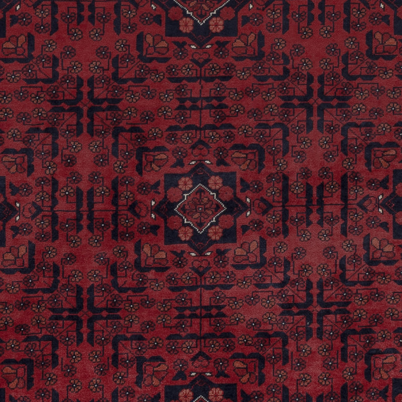 Afghan Rug - Royal - 202 x 151 cm - red