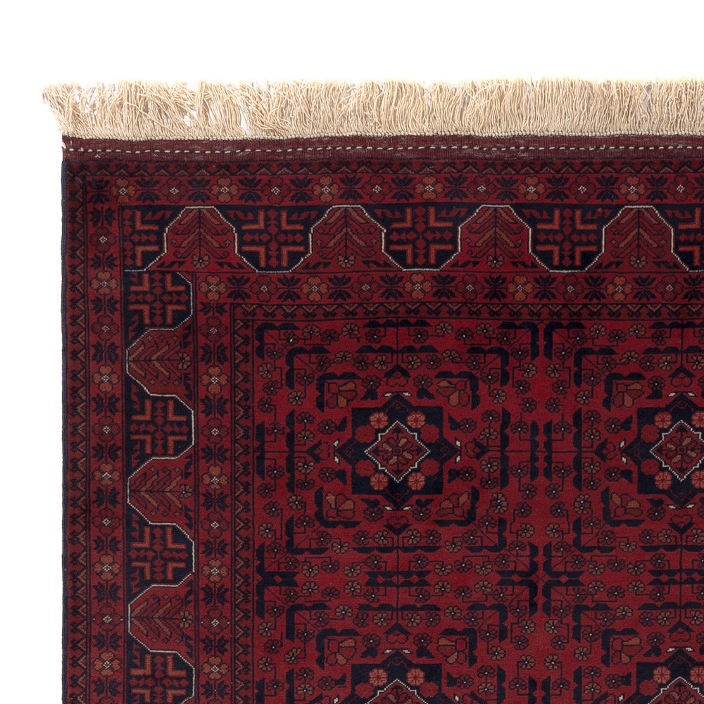 Afghan Rug - Royal - 202 x 151 cm - red