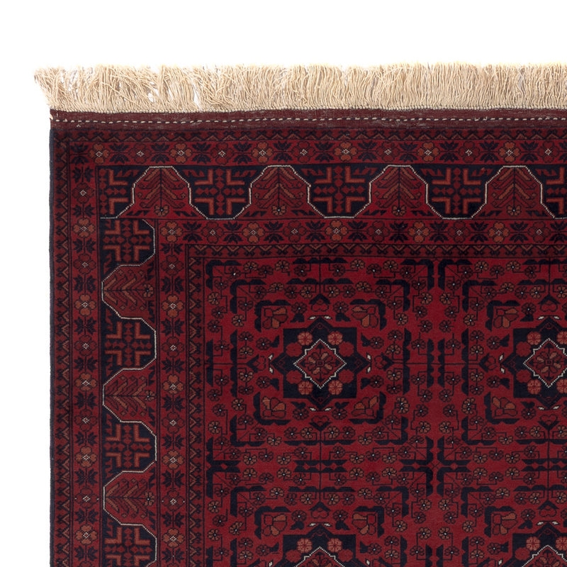 Afghan Rug - Royal - 202 x 151 cm - red