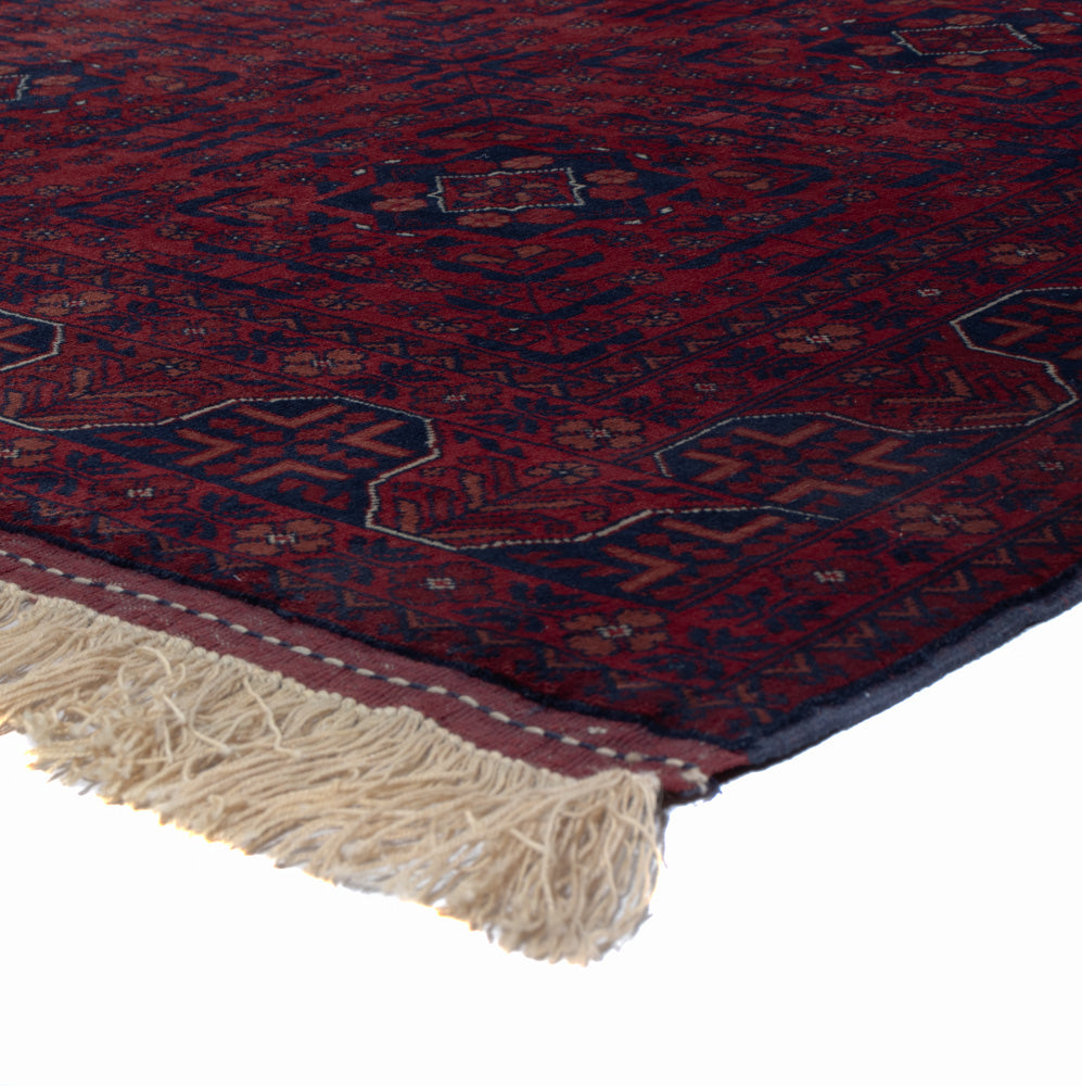 Afghan Rug - Royal - 202 x 151 cm - red