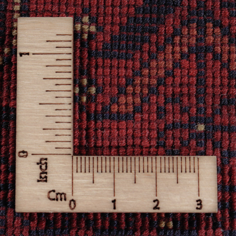 Afghan Rug - Royal - 196 x 155 cm - red