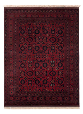 Afghan Rug - Royal - 196 x 150 cm - red