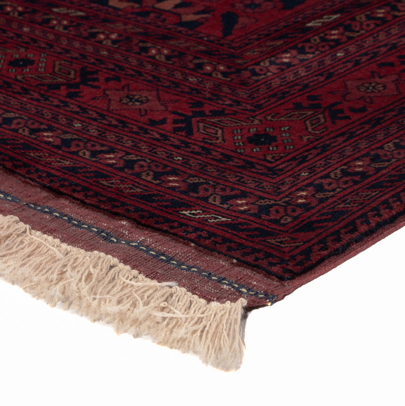 Afghan Rug - Royal - 196 x 150 cm - red