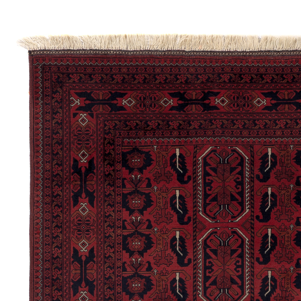 Afghan Rug - Royal - 187 x 147 cm - red