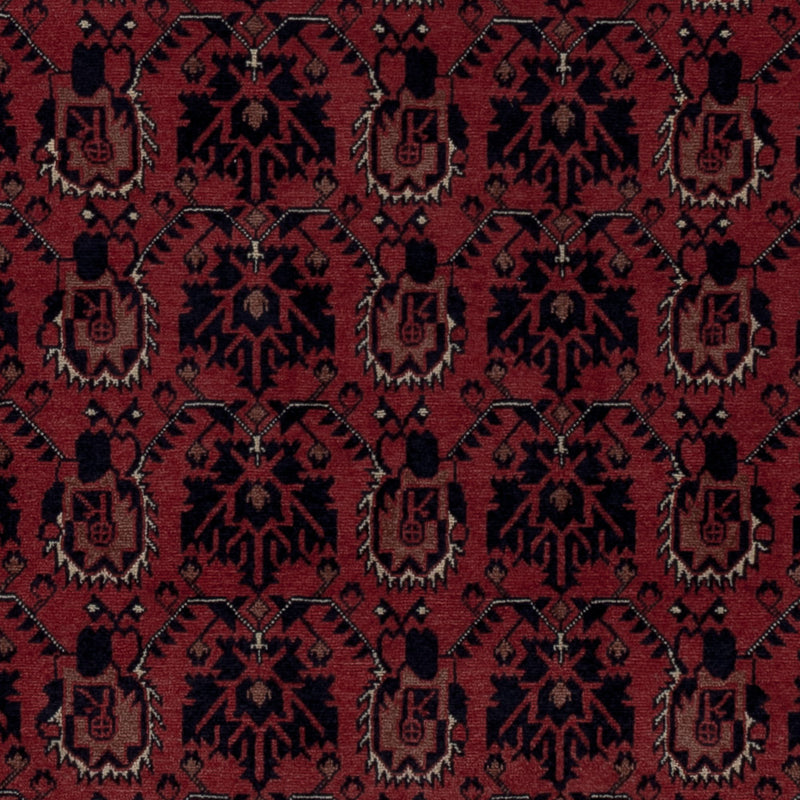 Afghan Rug - Royal - 195 x 149 cm - red