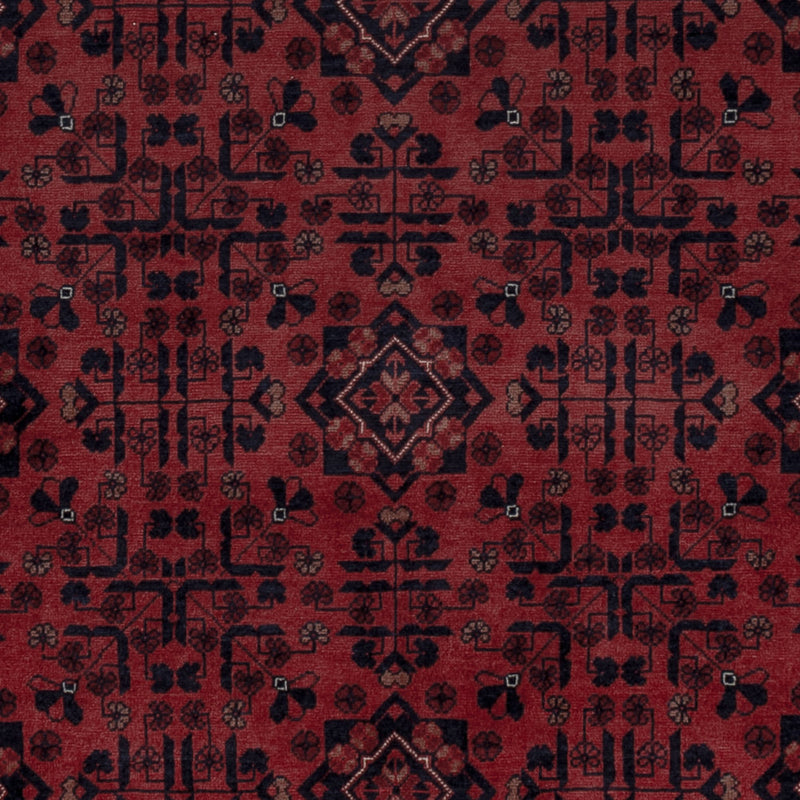 Afghan Rug - Royal - 196 x 149 cm - red