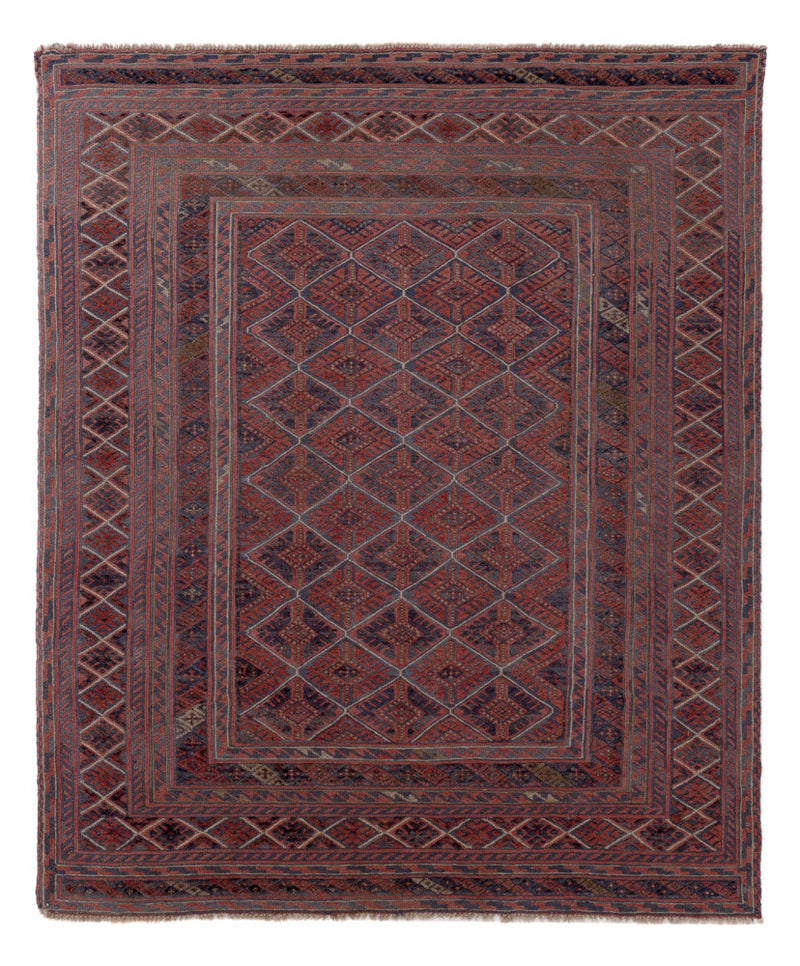 Kelim Rug - Oriental - 186 x 152 cm - multicolored