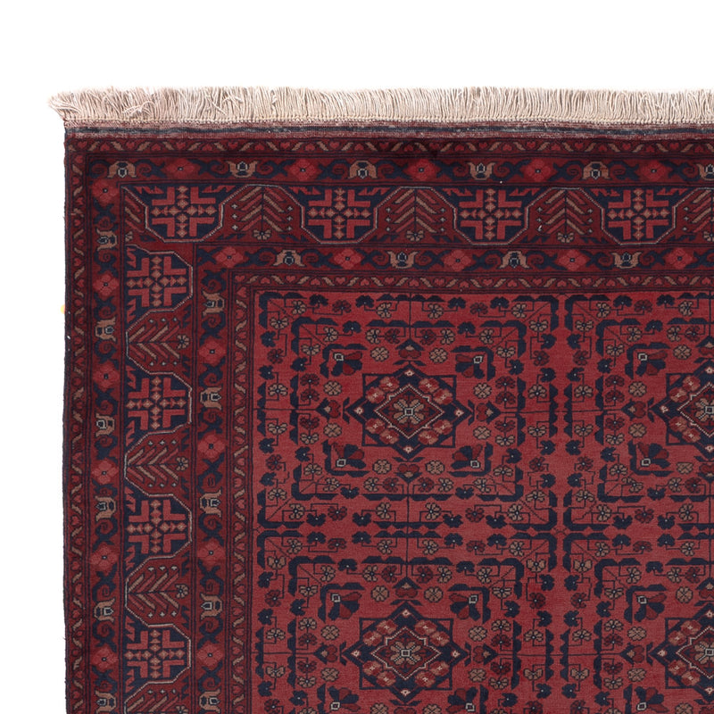 Afghan Rug - Royal - 198 x 153 cm - red