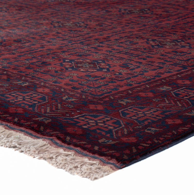 Afghan Rug - Royal - 198 x 153 cm - red