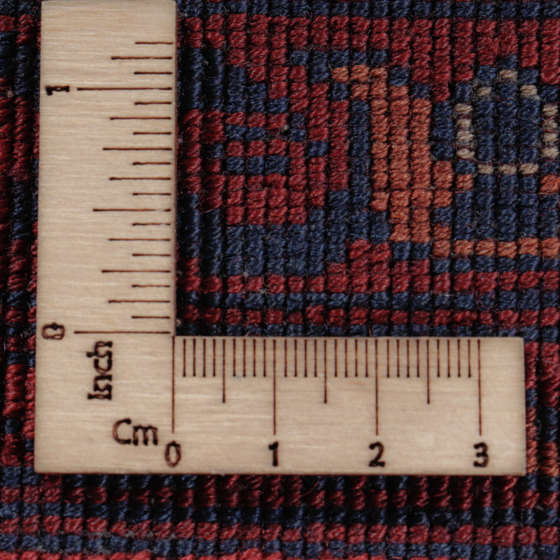 Afghan Rug - Royal - 198 x 153 cm - red