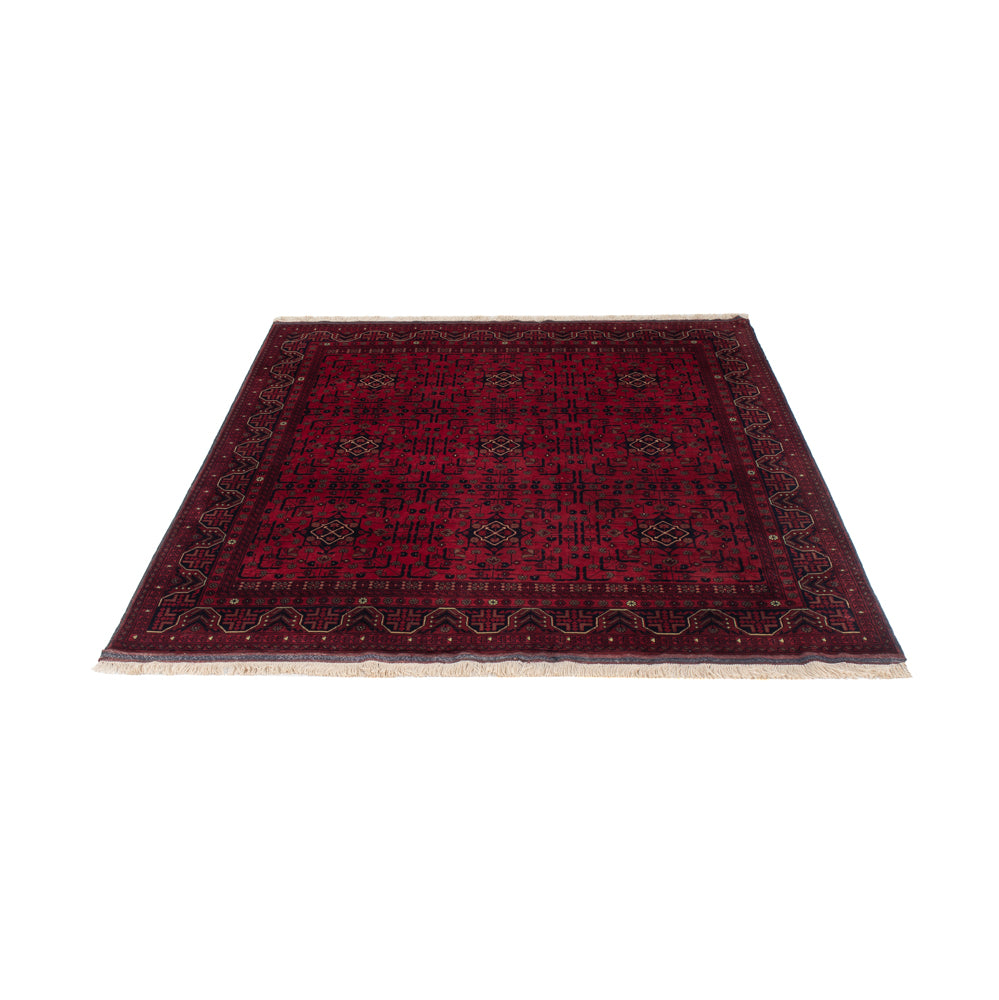 Afghan Rug - Royal - 191 x 148 cm - red