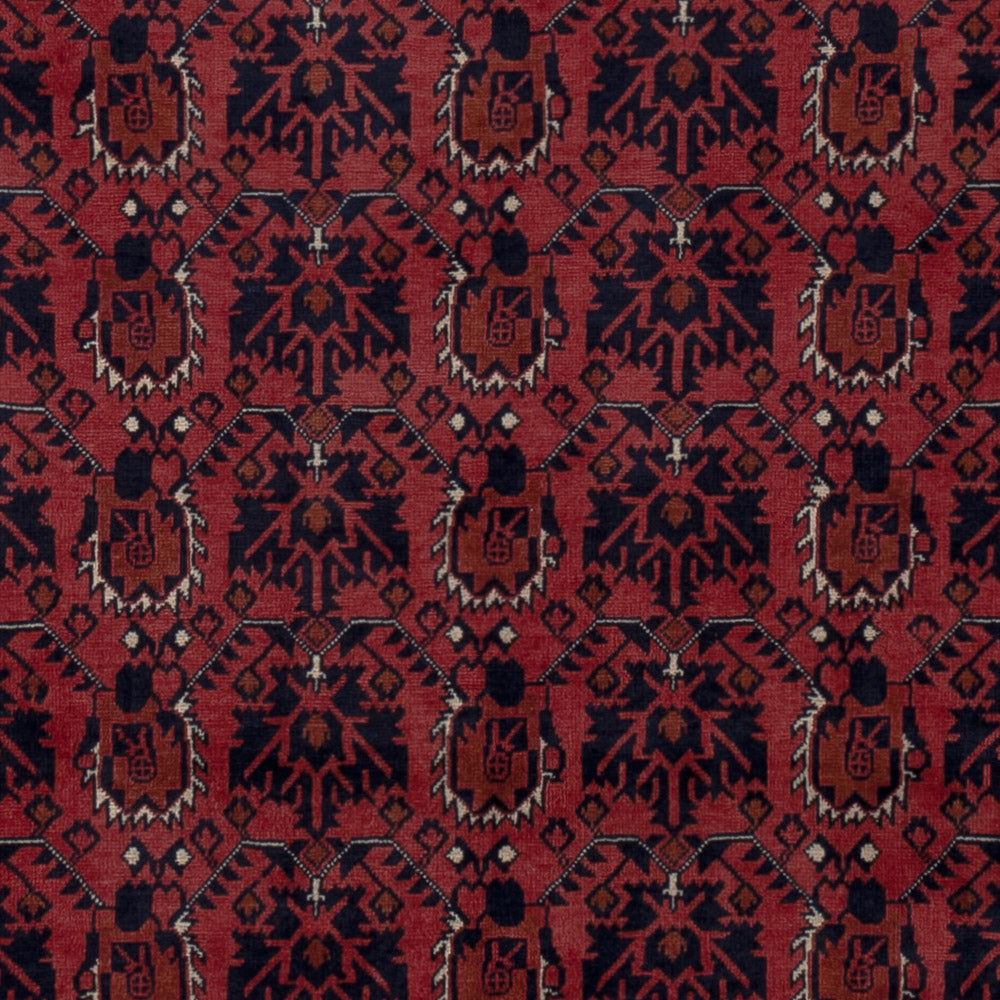 Afghan Rug - Royal - 194 x 148 cm - red