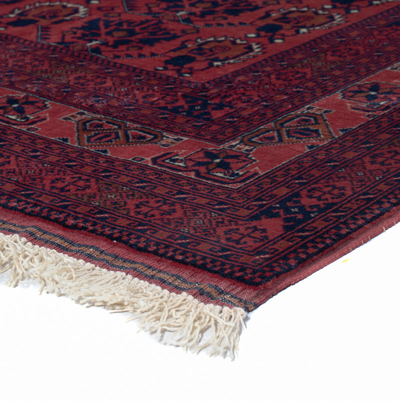 Afghan Rug - Royal - 194 x 148 cm - red