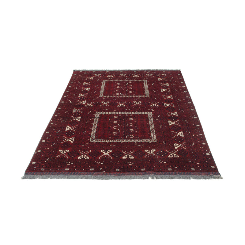 Afghan Rug - 258 x 159 cm - red