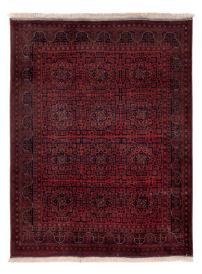 Afghan Rug - Royal - 193 x 147 cm - red
