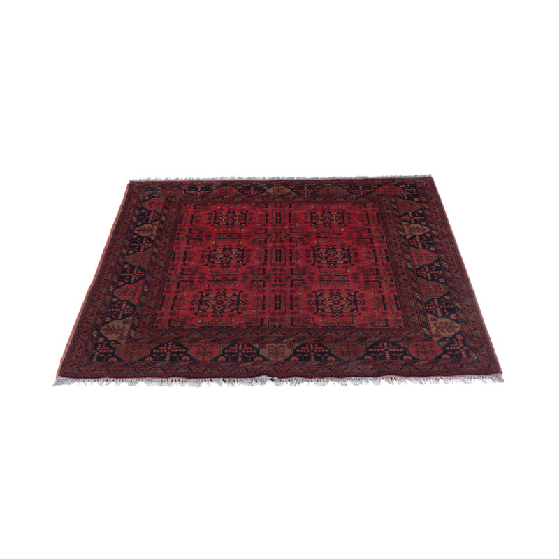 Afghan Rug - Kunduz - 195 x 149 cm - red