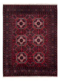 Afghan Rug - Royal - 198 x 151 cm - red