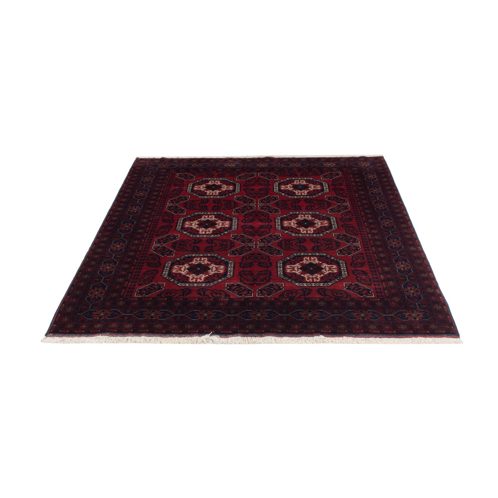 Afghan Rug - Royal - 198 x 151 cm - red