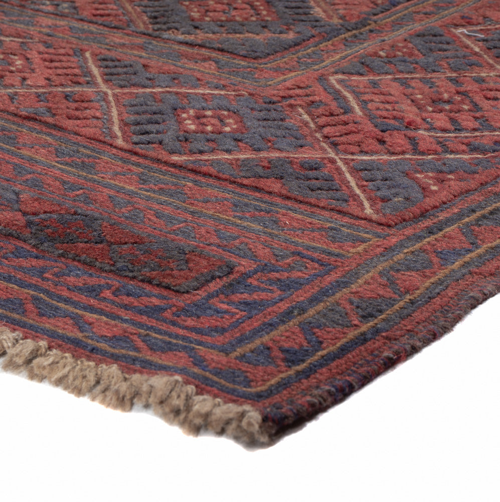 Kelim Rug - Oriental square  - 146 x 126 cm - multicolored